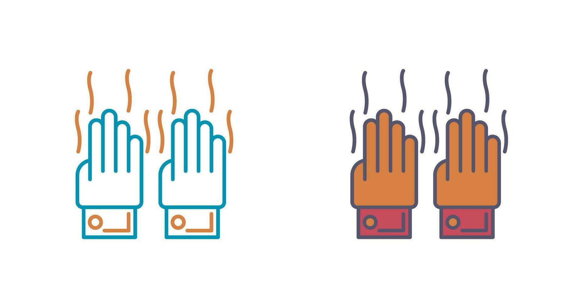 Smelly Hands Vector Icon