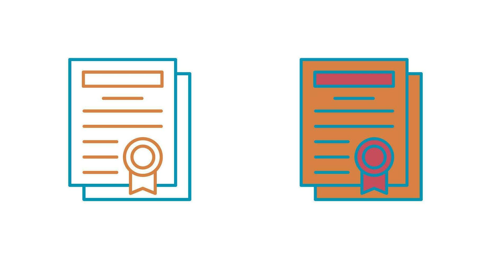 Diploma Vector Icon