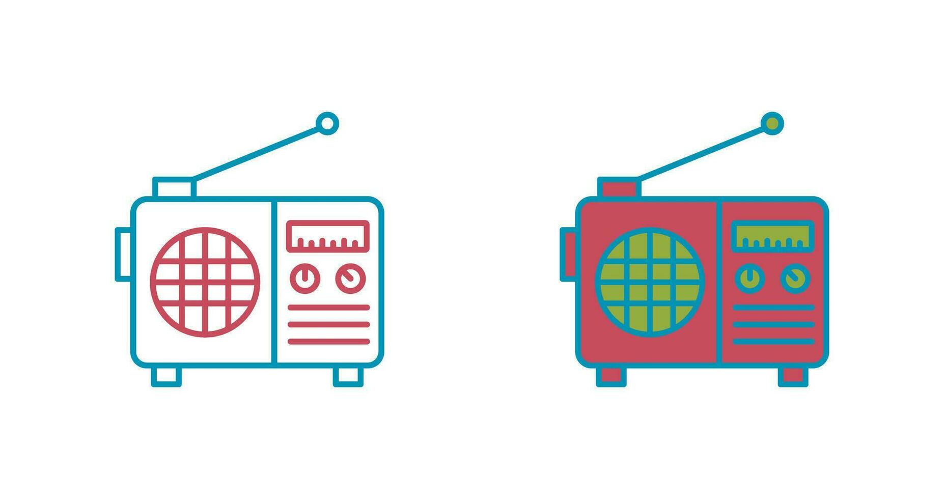 Radio Vector Icon