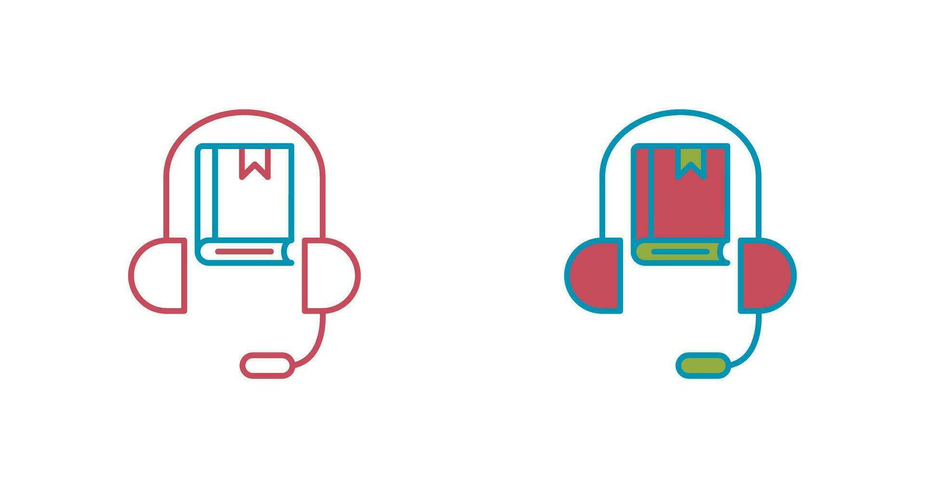 Audio Book Vector Icon