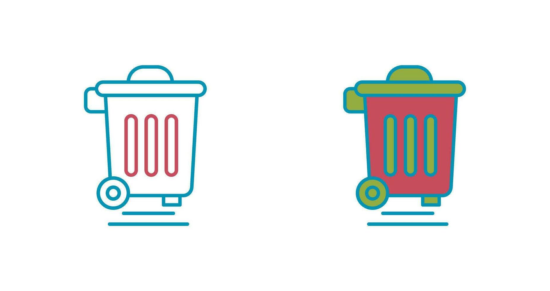 Dustbin Vector Icon