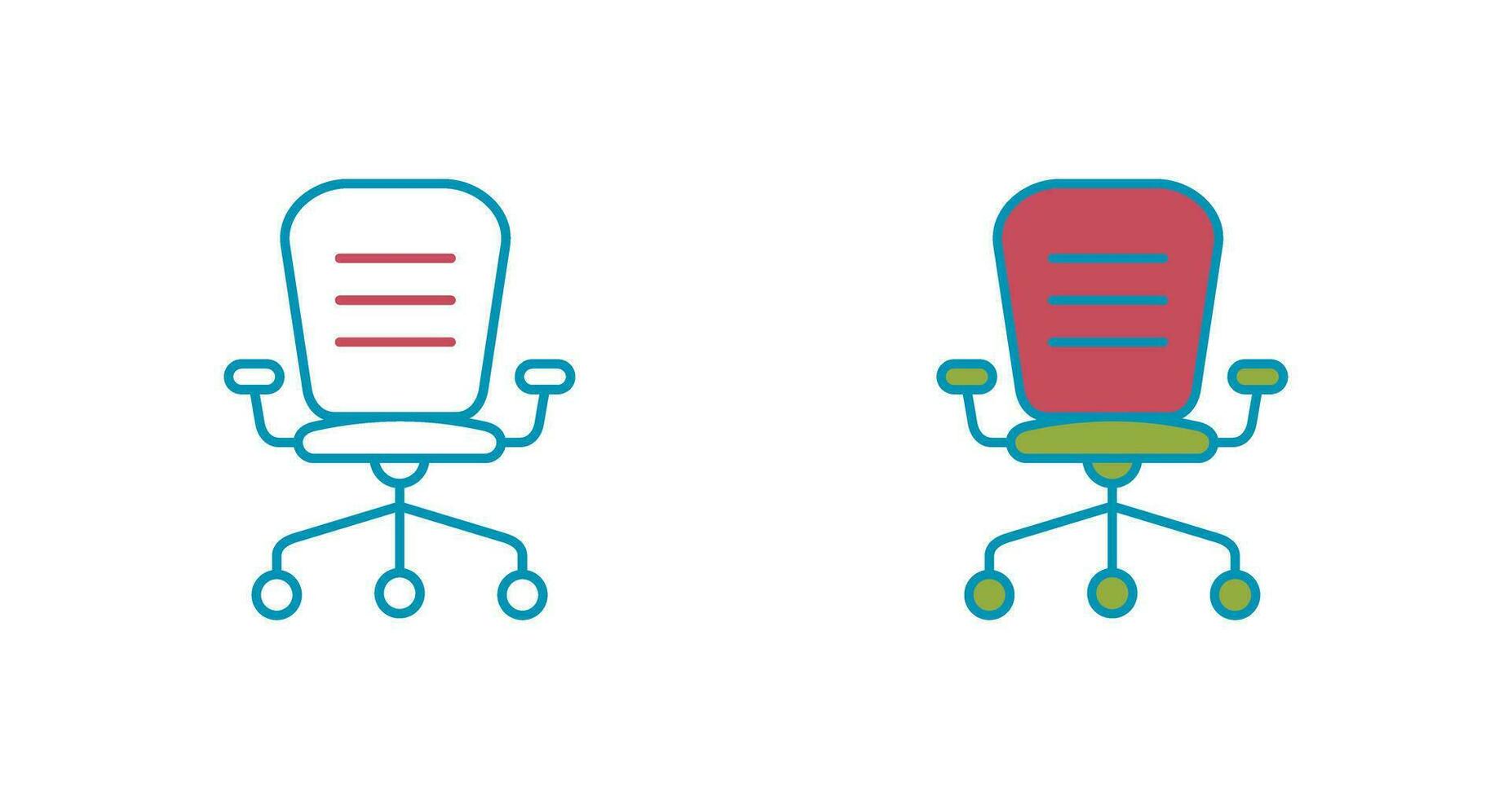 Office Chair Vector Icon