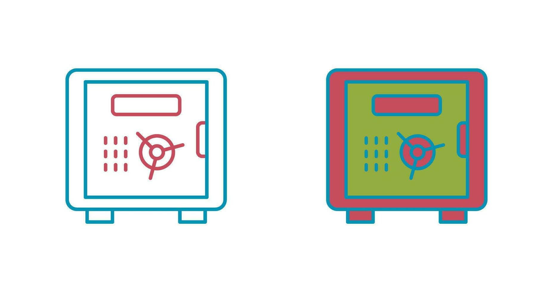 Safe Box Vector Icon