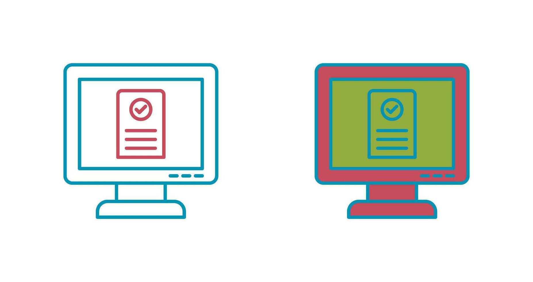Online appointment Vector Icon