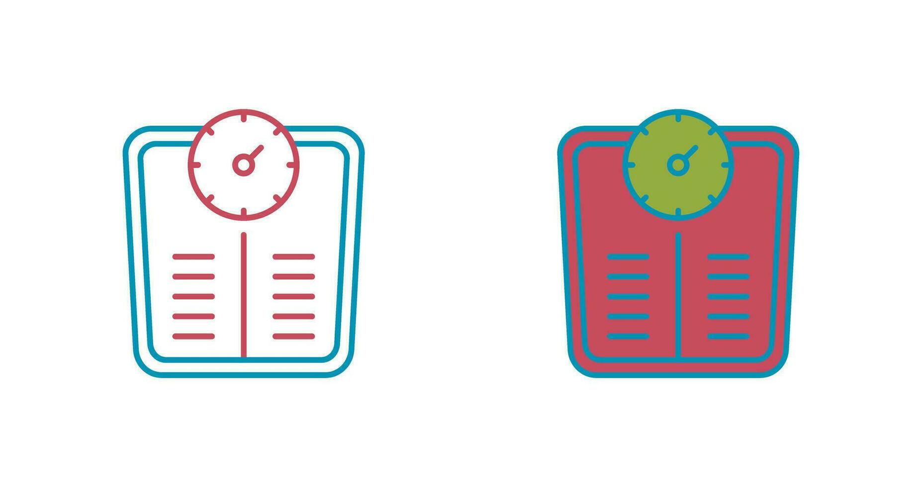 Weight Scale Vector Icon