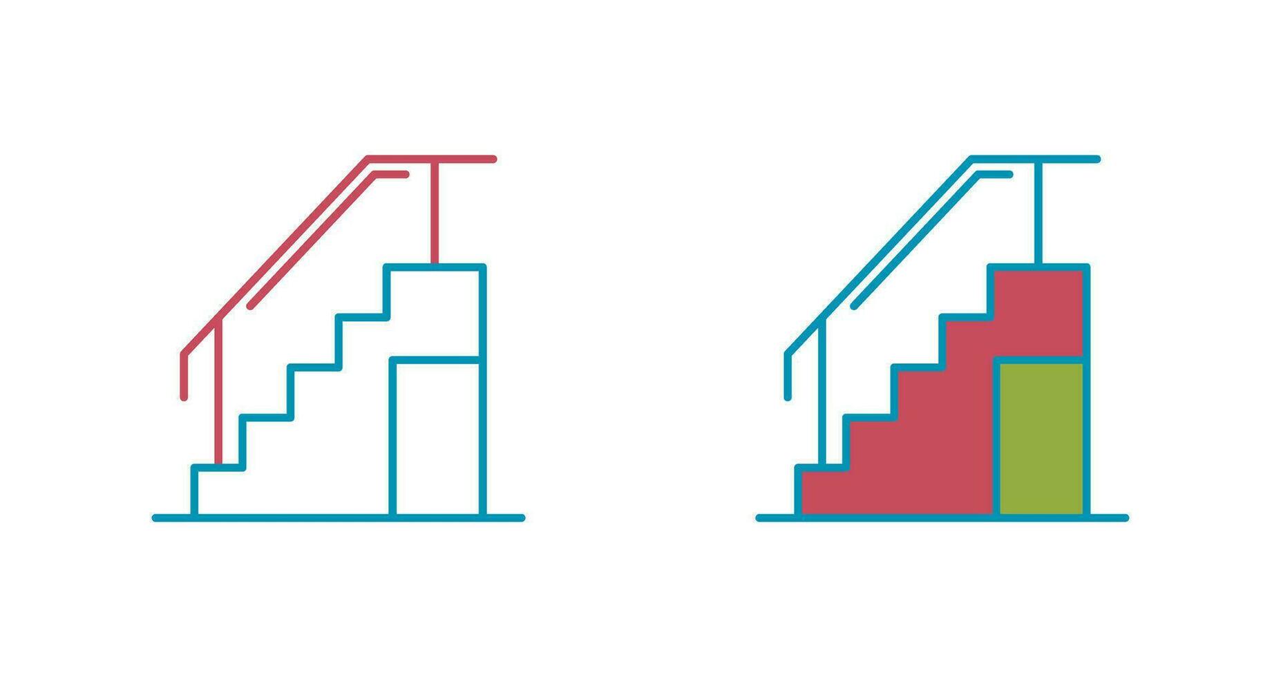 Stairs Vector Icon