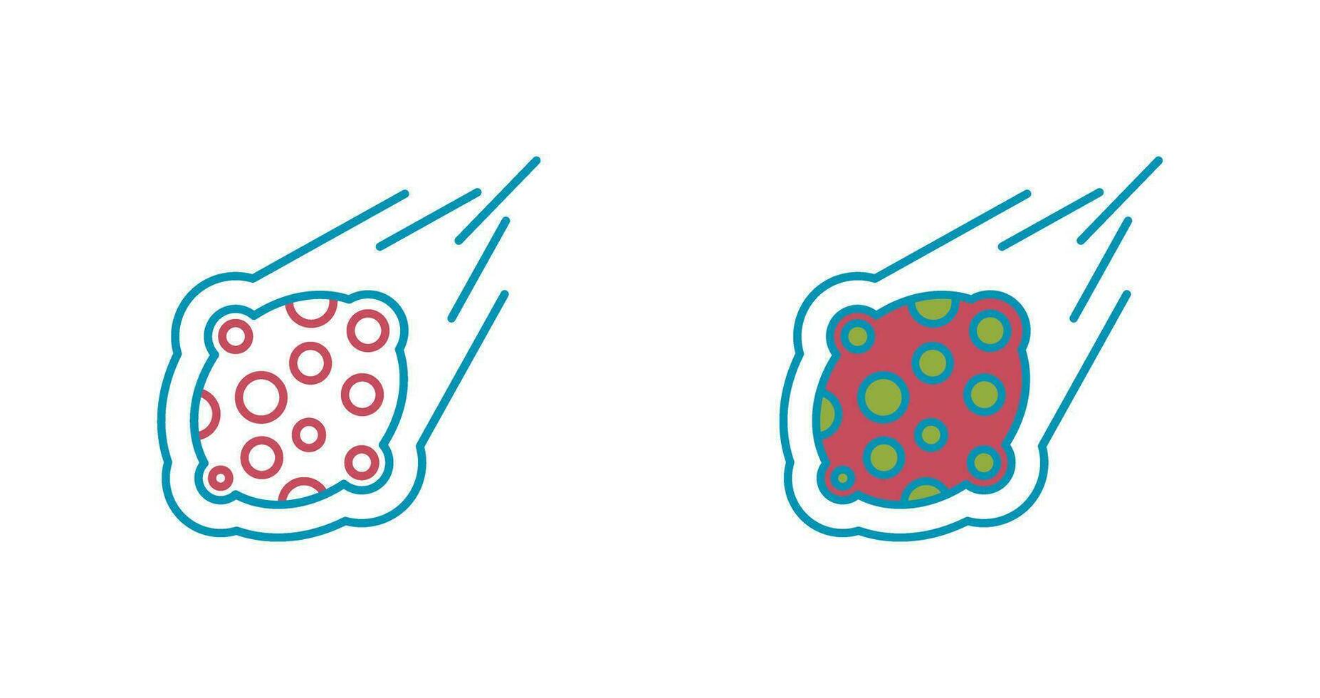 Meteorite Vector Icon