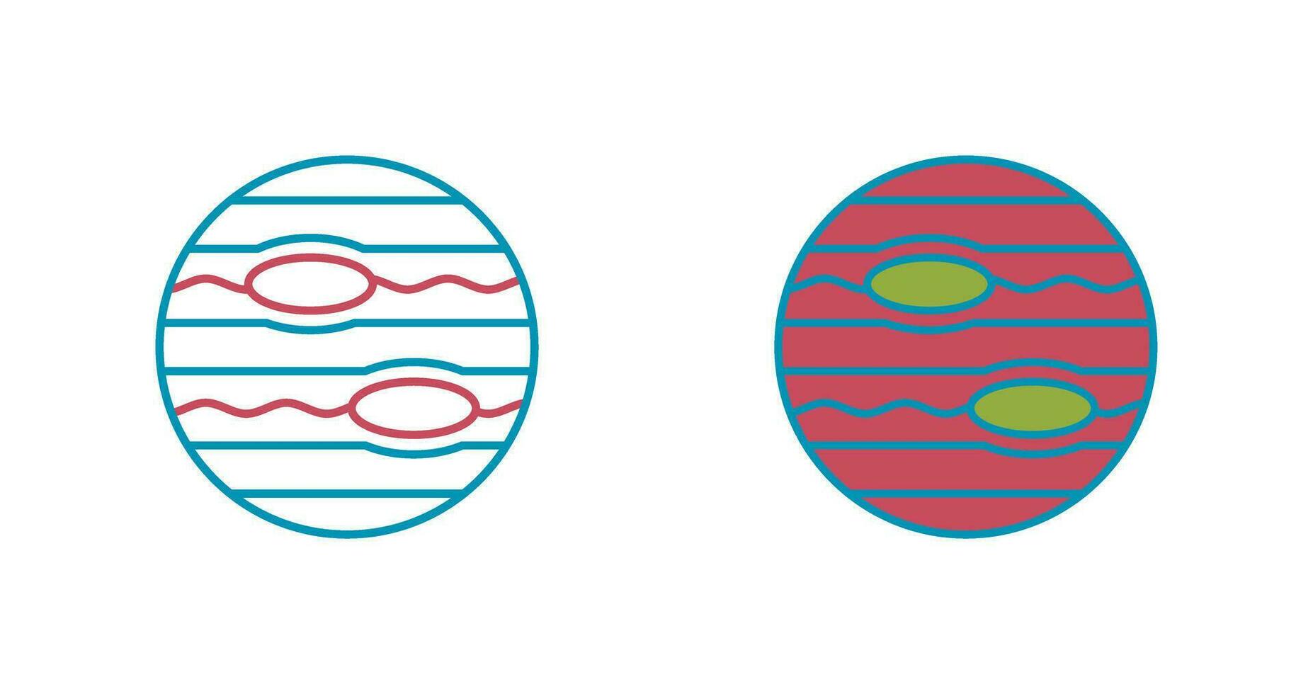 Neptune Vector Icon