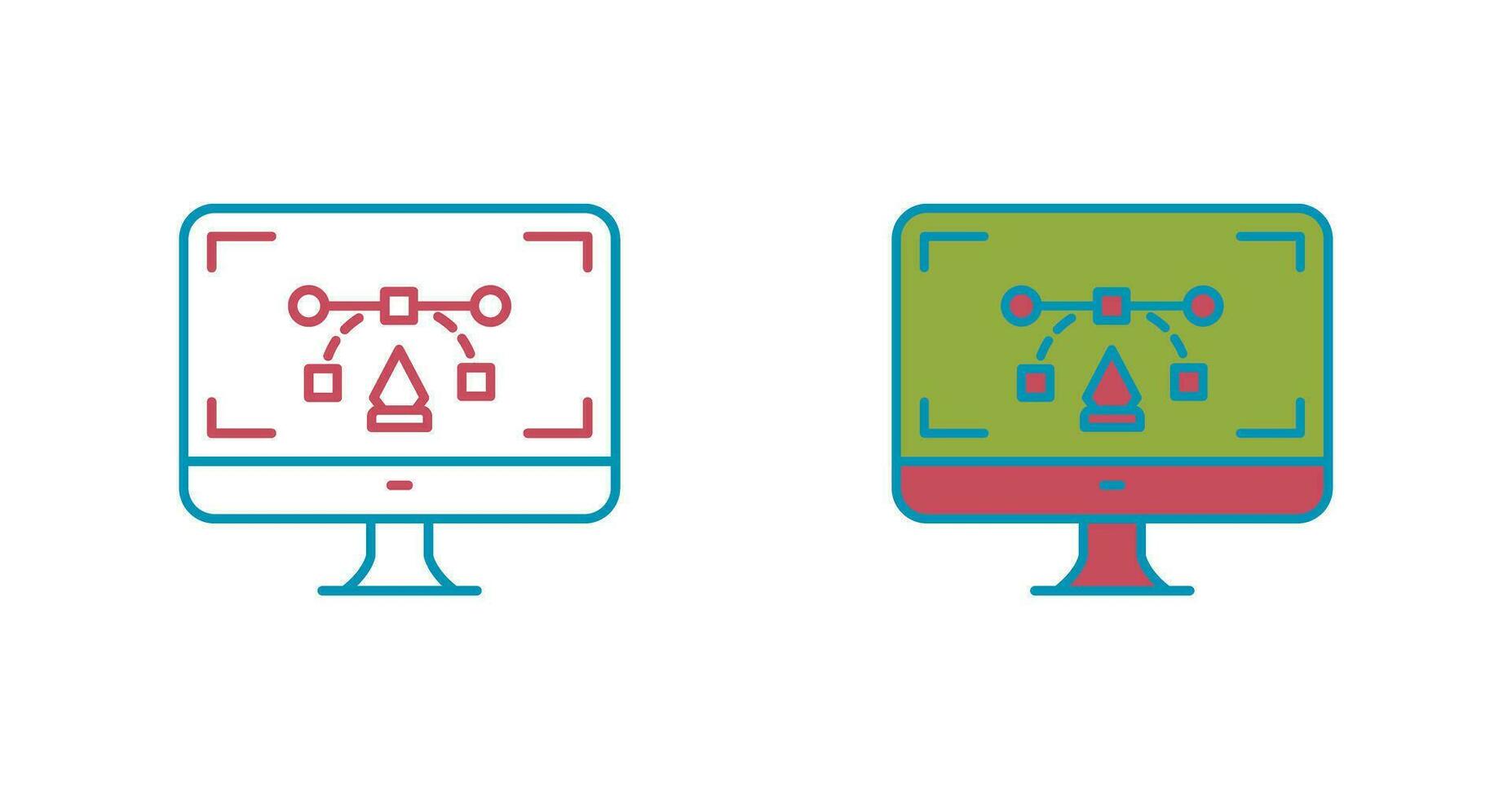 Desktop Vector Icon