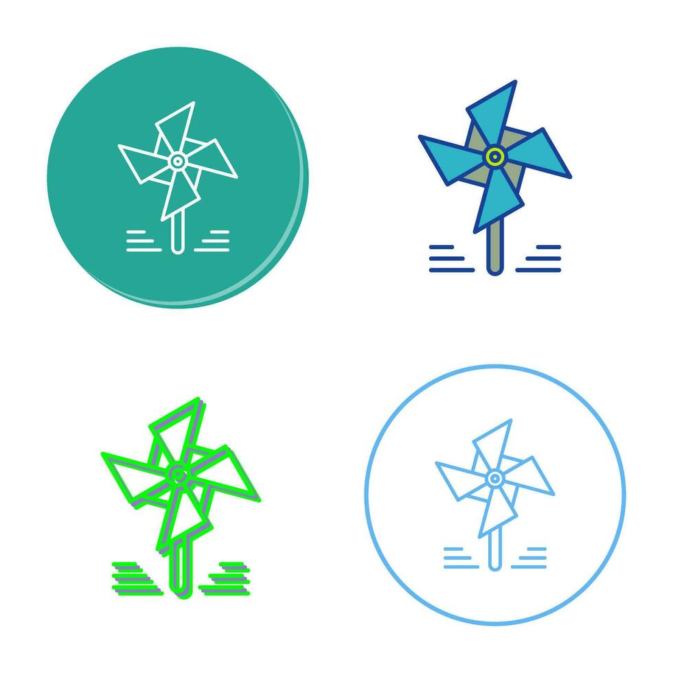 Pinwheel Vector Icon