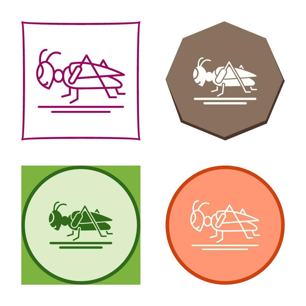 Grasshopper Vector Icon