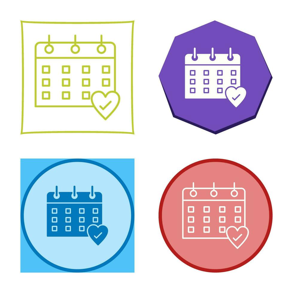 Calendar Vector Icon