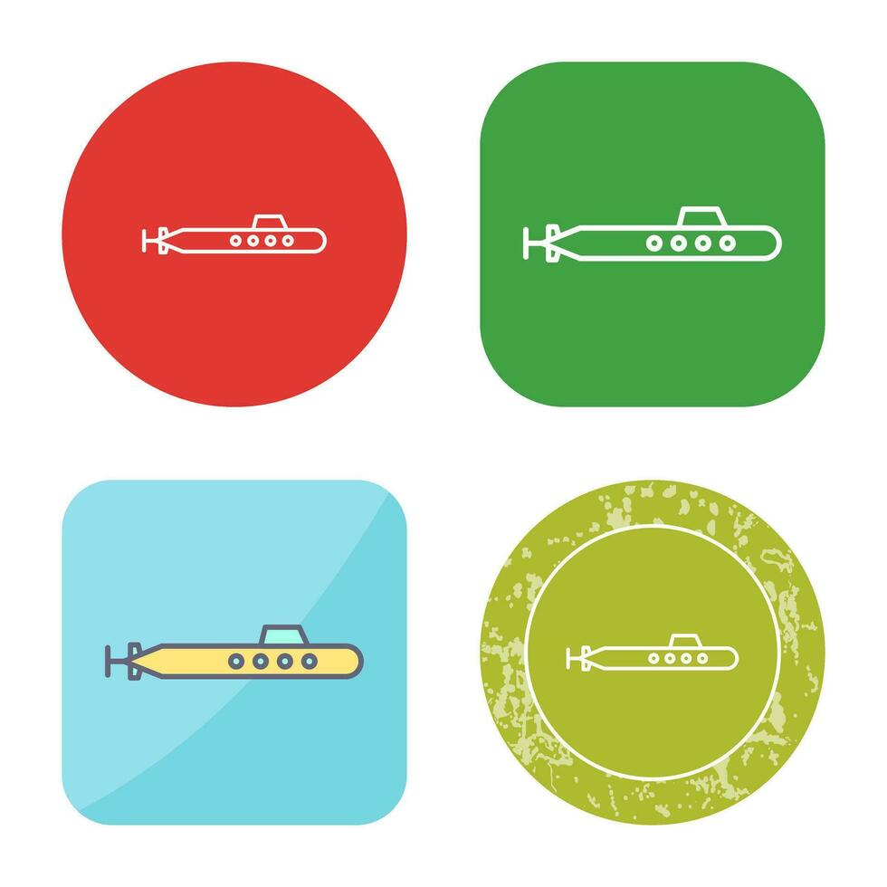 Submarine Vector Icon