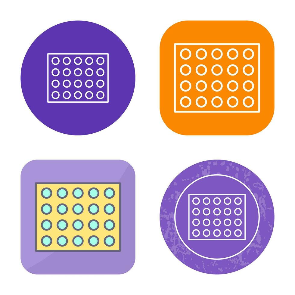 Colored Palette Vector Icon