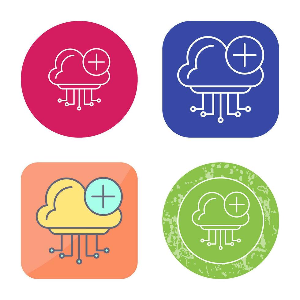 Cloud Computing Vector Icon