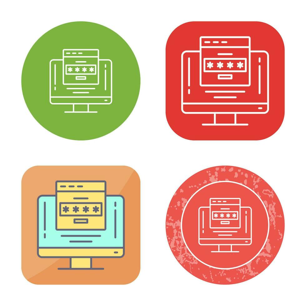 Password Vector Icon