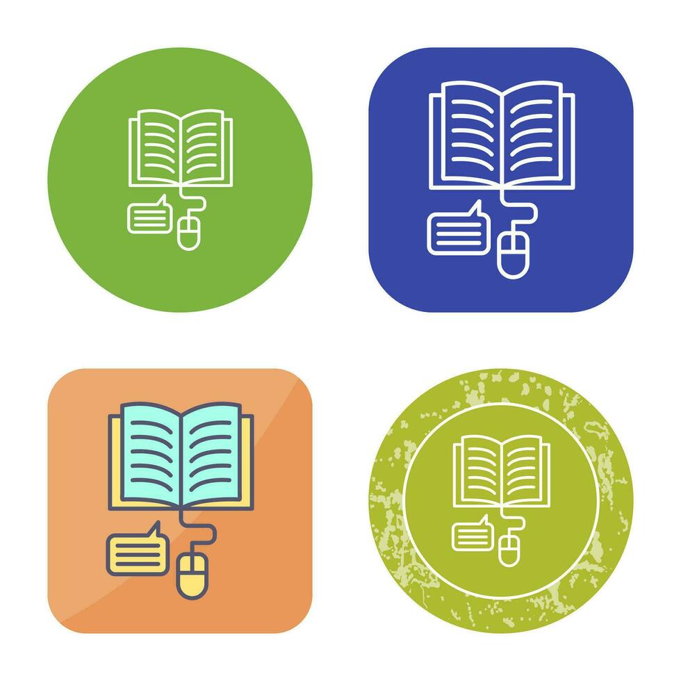 Online Learning Vector Icon