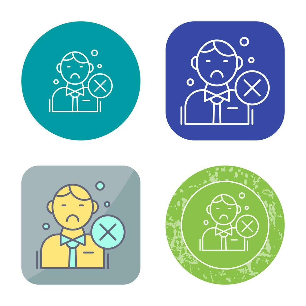 Rejected Vector Icon