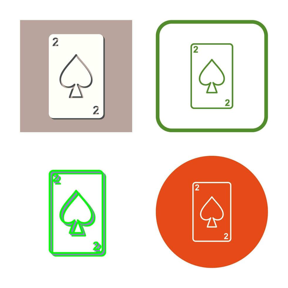 Spades Card Vector Icon