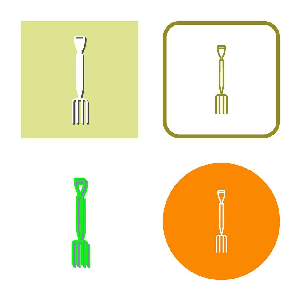 Gardening Fork Vector Icon