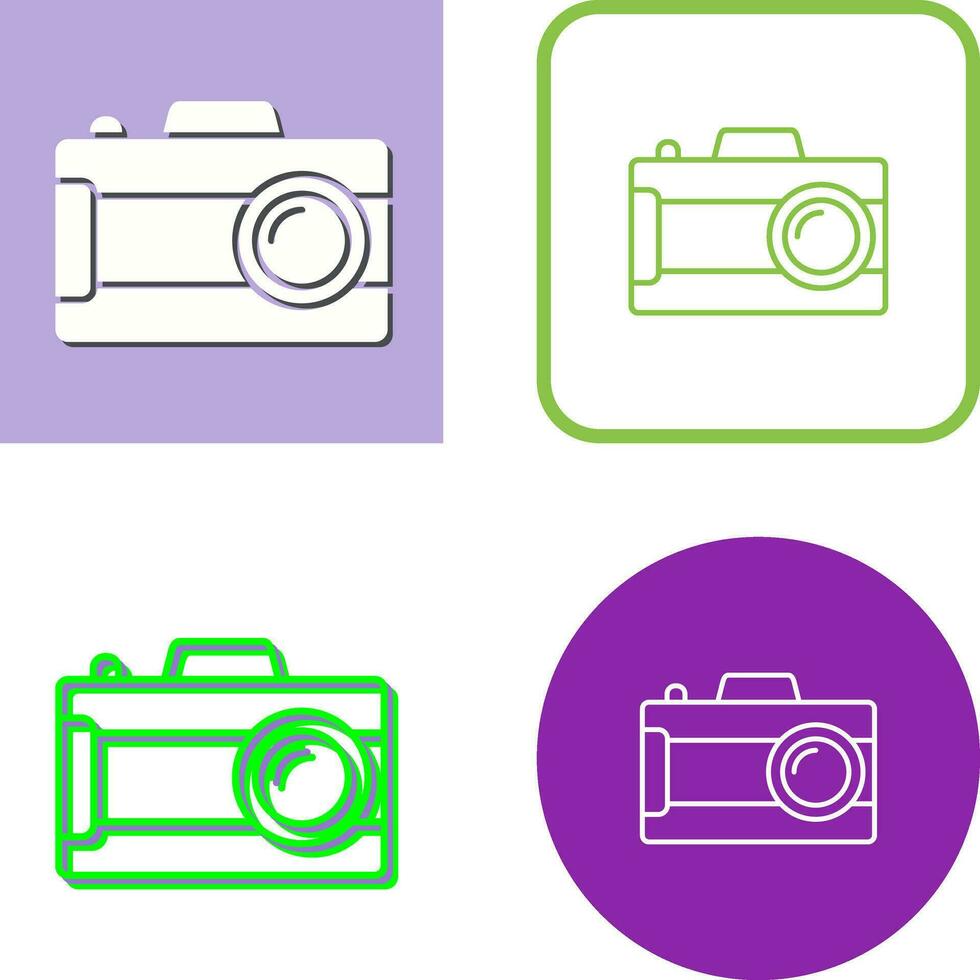 Digital Camera Vector Icon