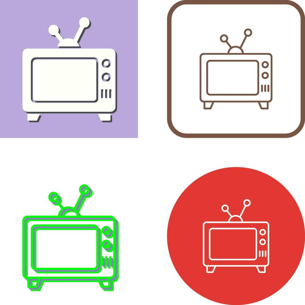 Television Vector Icon