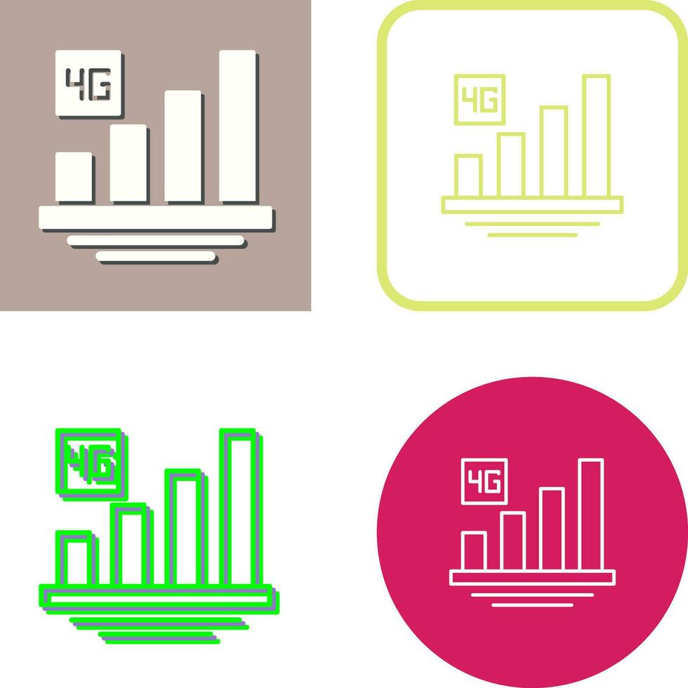 4G Vector Icon