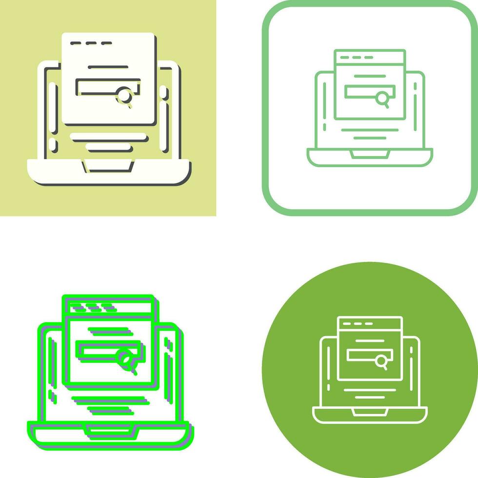 Searching Vector Icon
