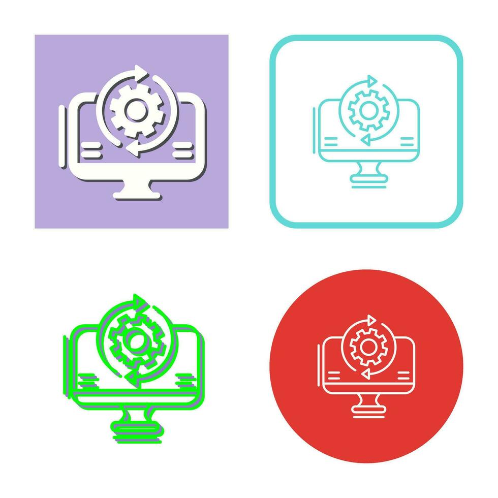 Synchronization Vector Icon