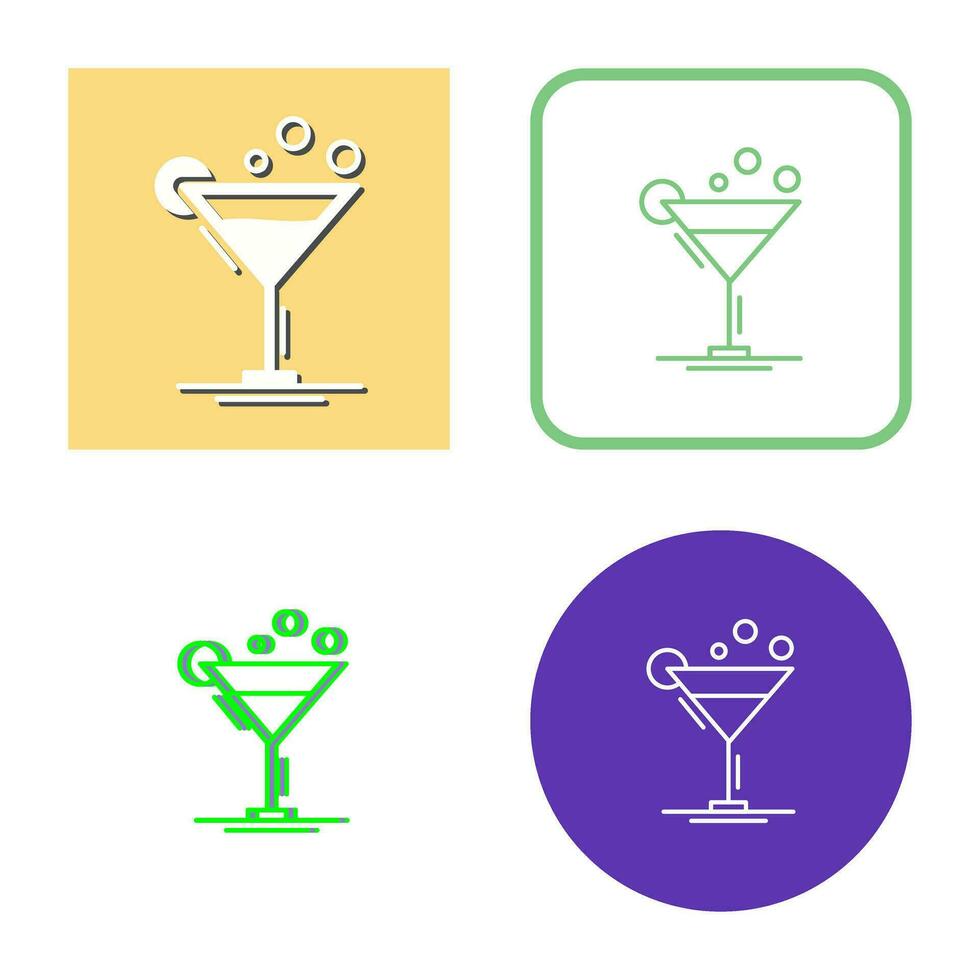 Cocktail Vector Icon