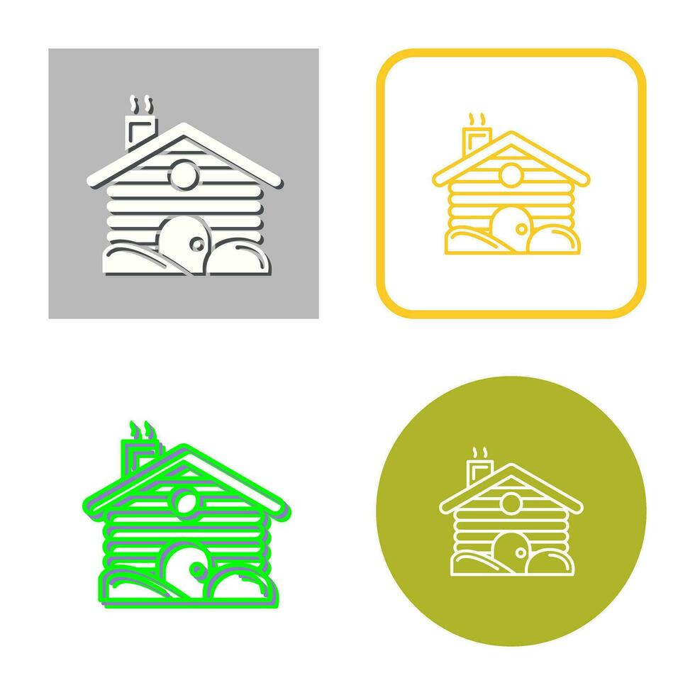 Cabin Vector Icon