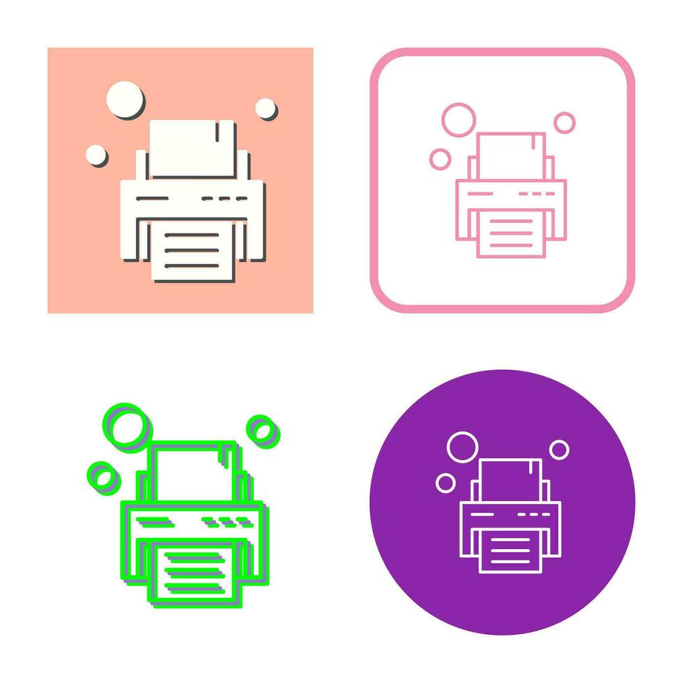 Printer Vector Icon