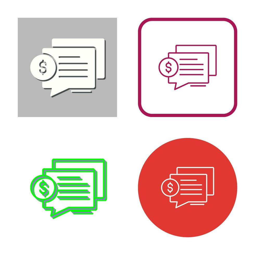 Dialog Vector Icon