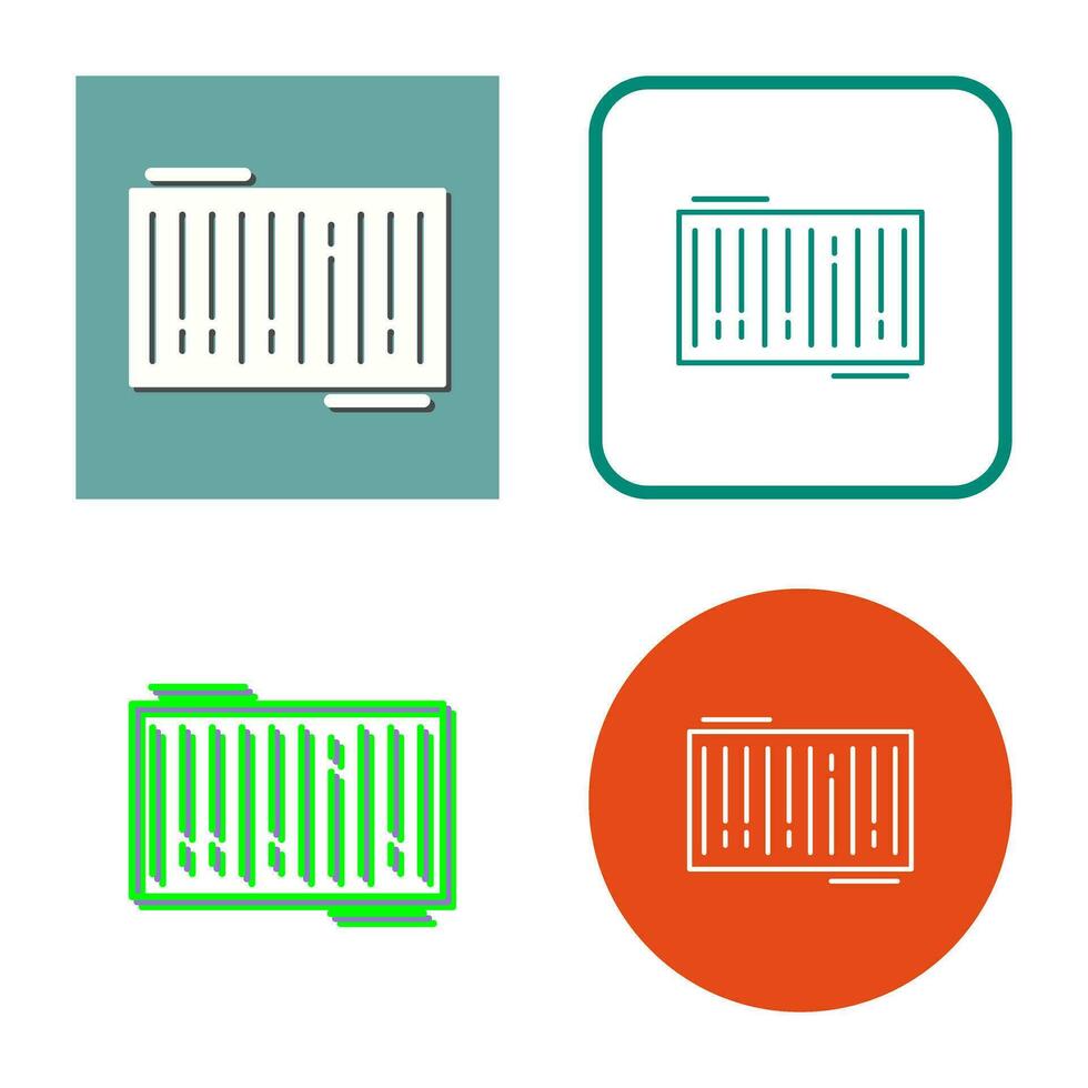 Barcode Vector Icon