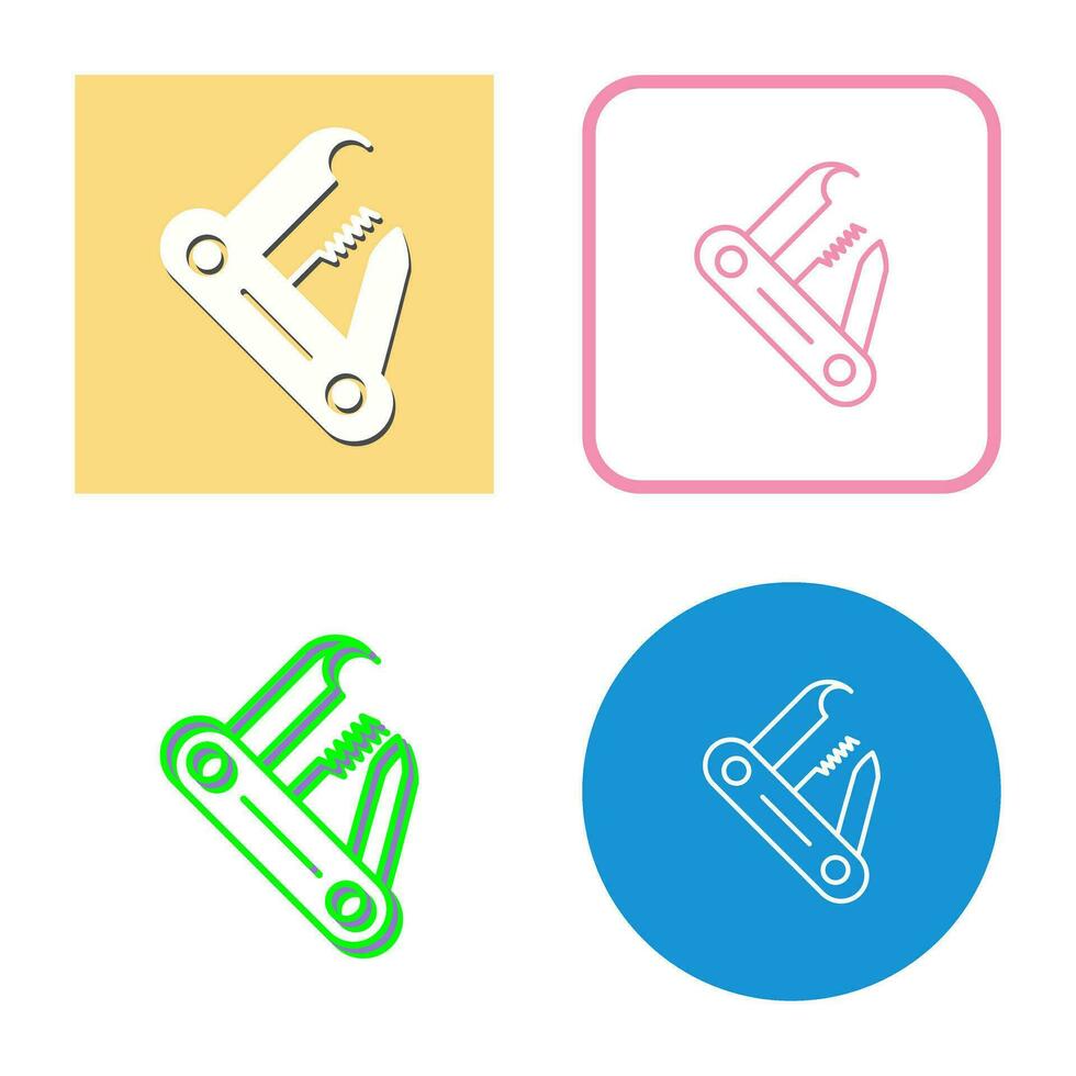 Swiss Army Knife Vector Icon