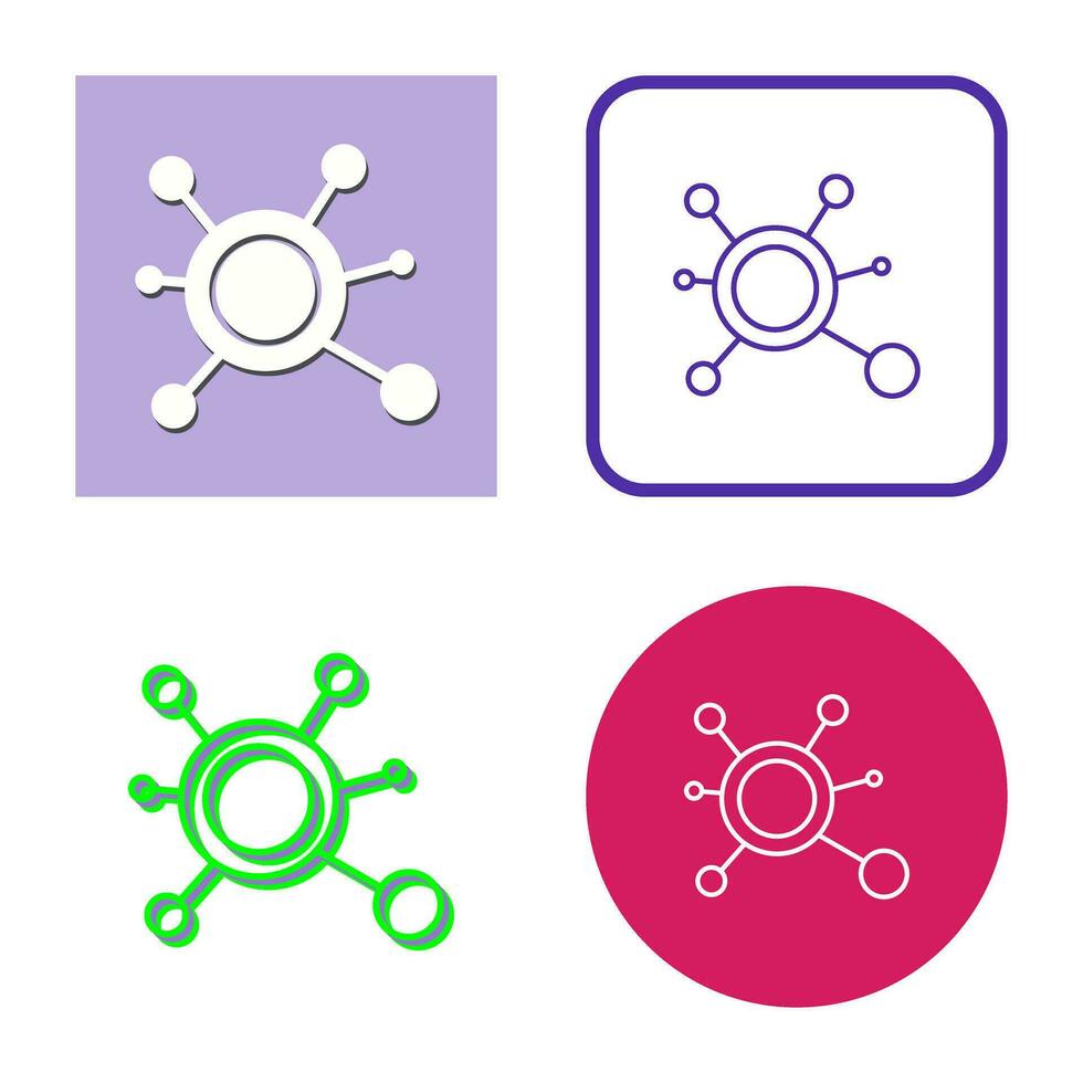 Molecule Vector Icon