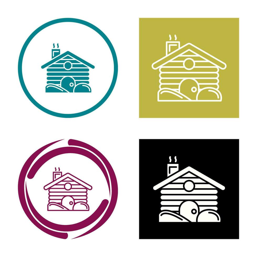 Cabin Vector Icon