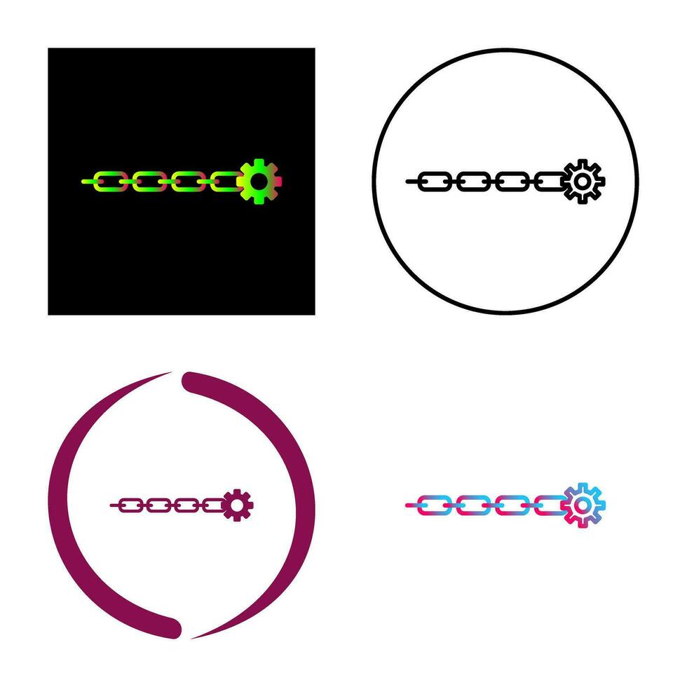 Unique Link Sales Vector Icon