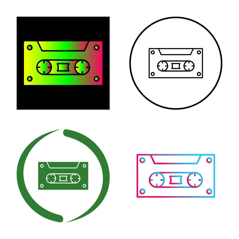 Casette Vector Icon