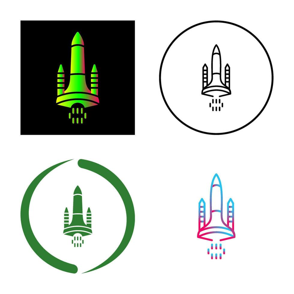 Space Shuttle Vector Icon