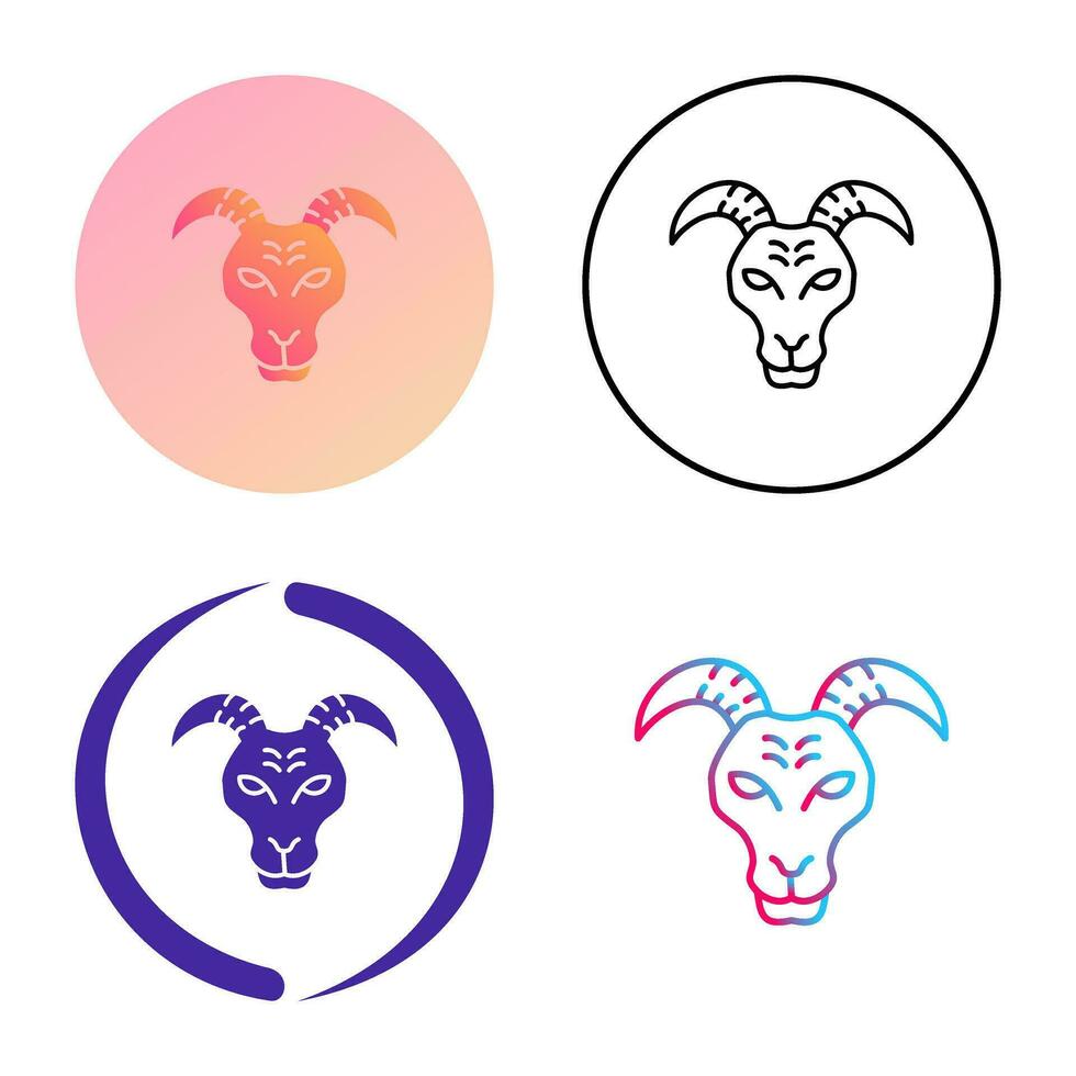 Goat Vector Icon