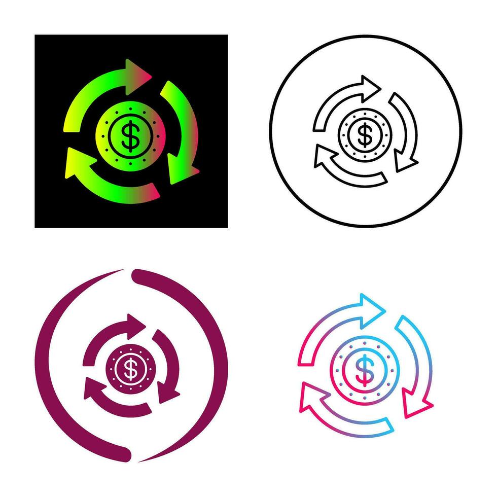 Turnover Vector Icon