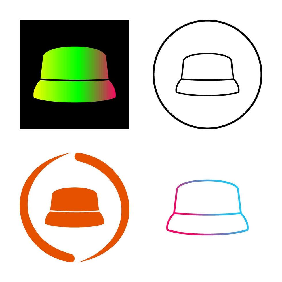 icono de vector de sombrero