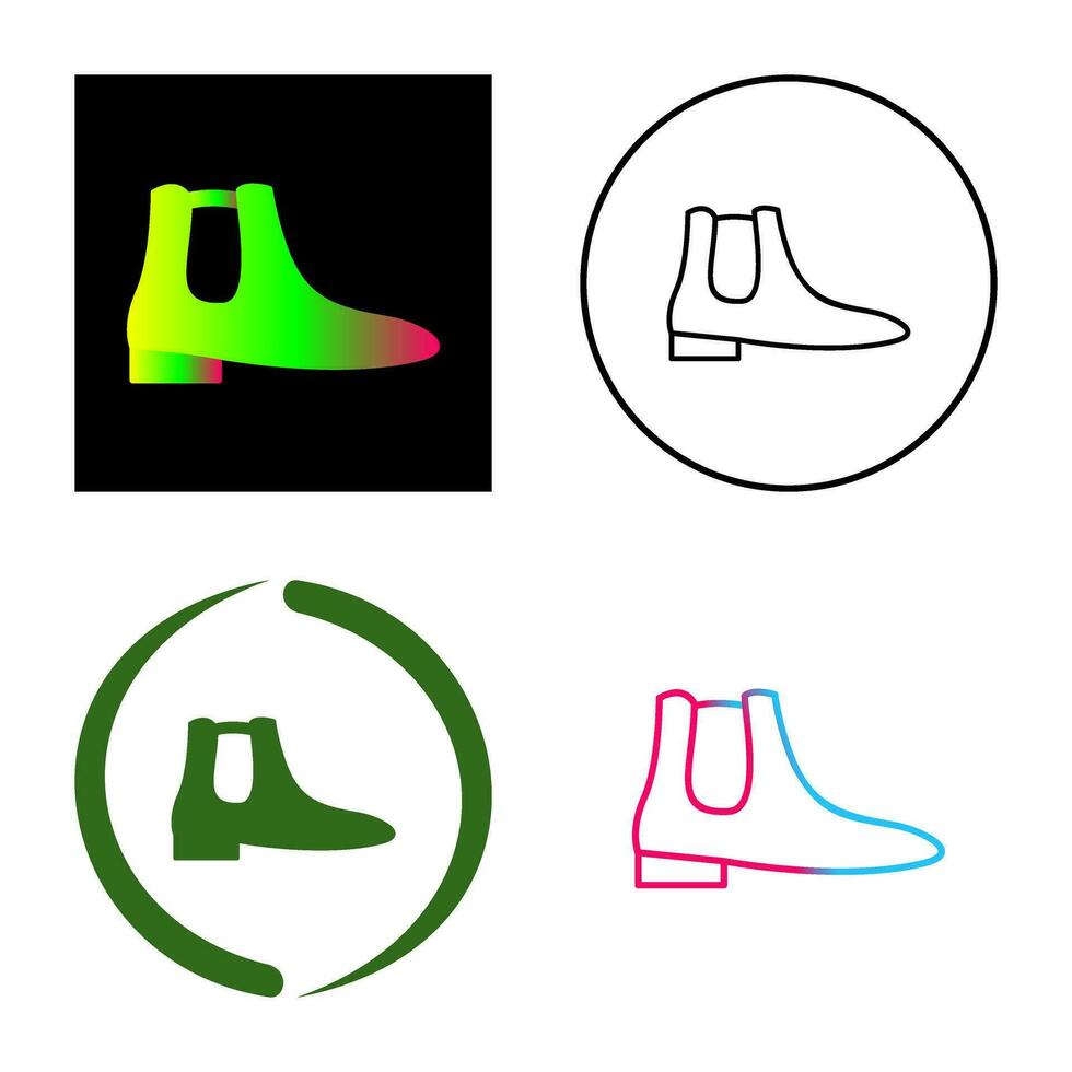 Men's Boots Vector Icon