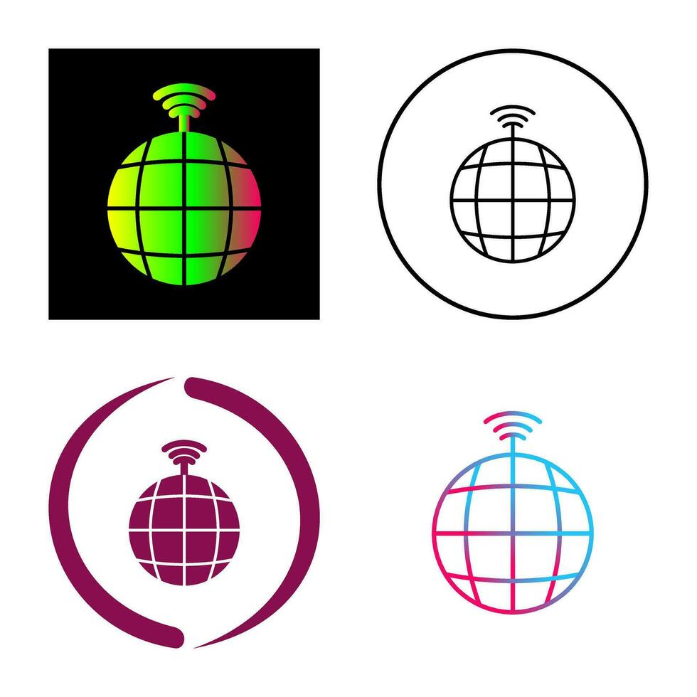 Global Signals Vector Icon