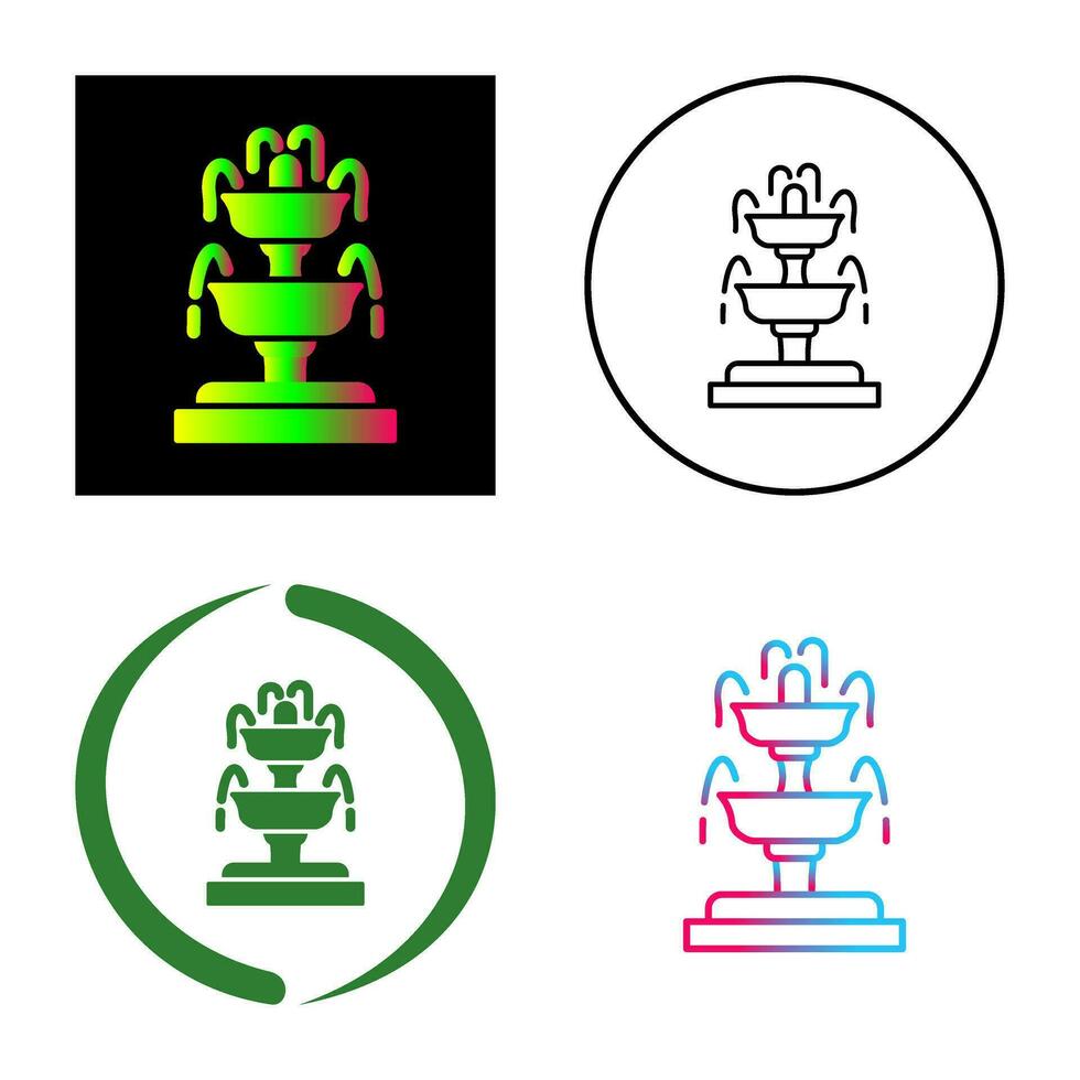 Fountain Vector Icon