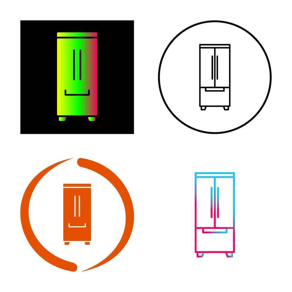 Refrigerator Vector Icon