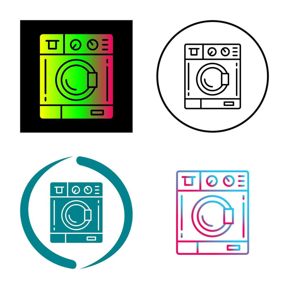 Washing Machine Vector Icon