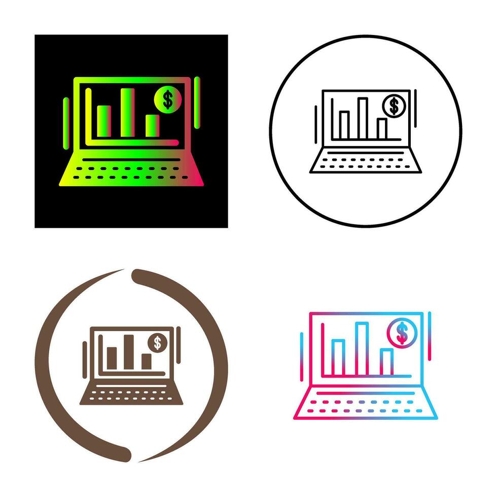 Bar Chart Vector Icon