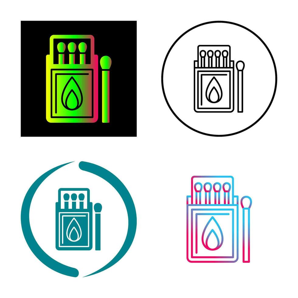 Match Box Vector Icon